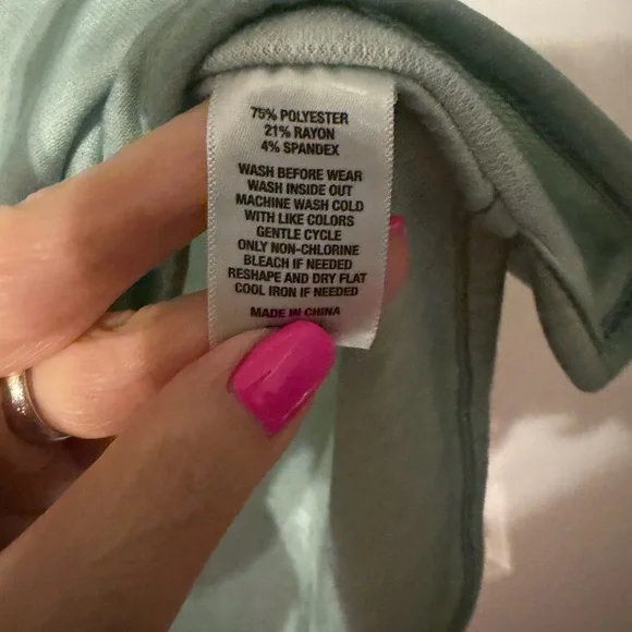 Wonderly Sage Green Short Sleeve Top - Picture 4 of 5